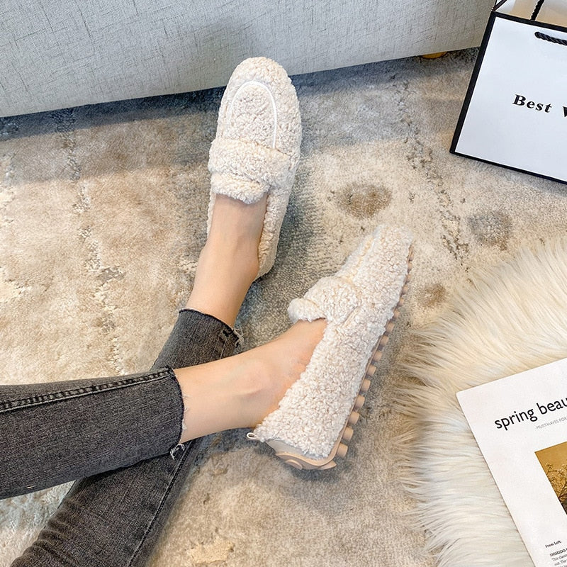 MASEY | Elegante Lammy pantoffels