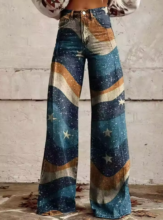 Terenzo  | Boho Vintage Broek