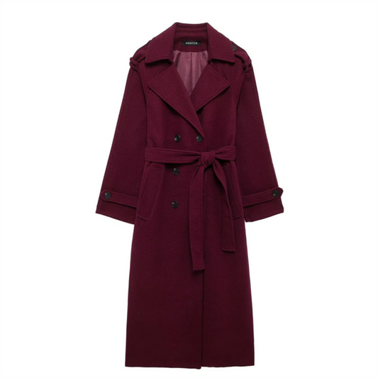 Monaco | Classy Burgundy Jas | 50% Korting