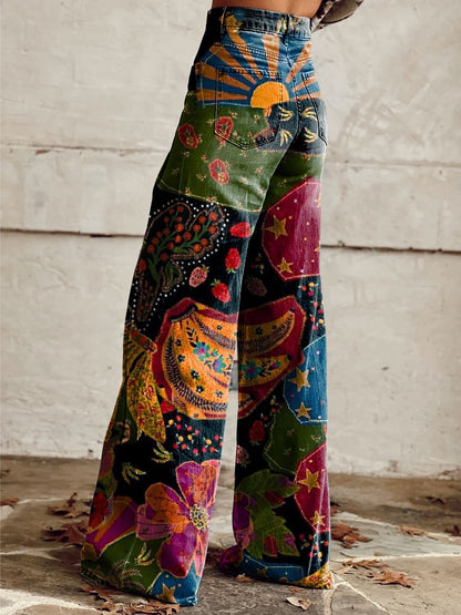 Terenzo | Boho Vintage Broek