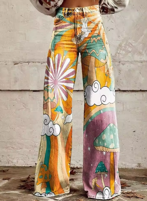 Terenzo | Boho Vintage Broek