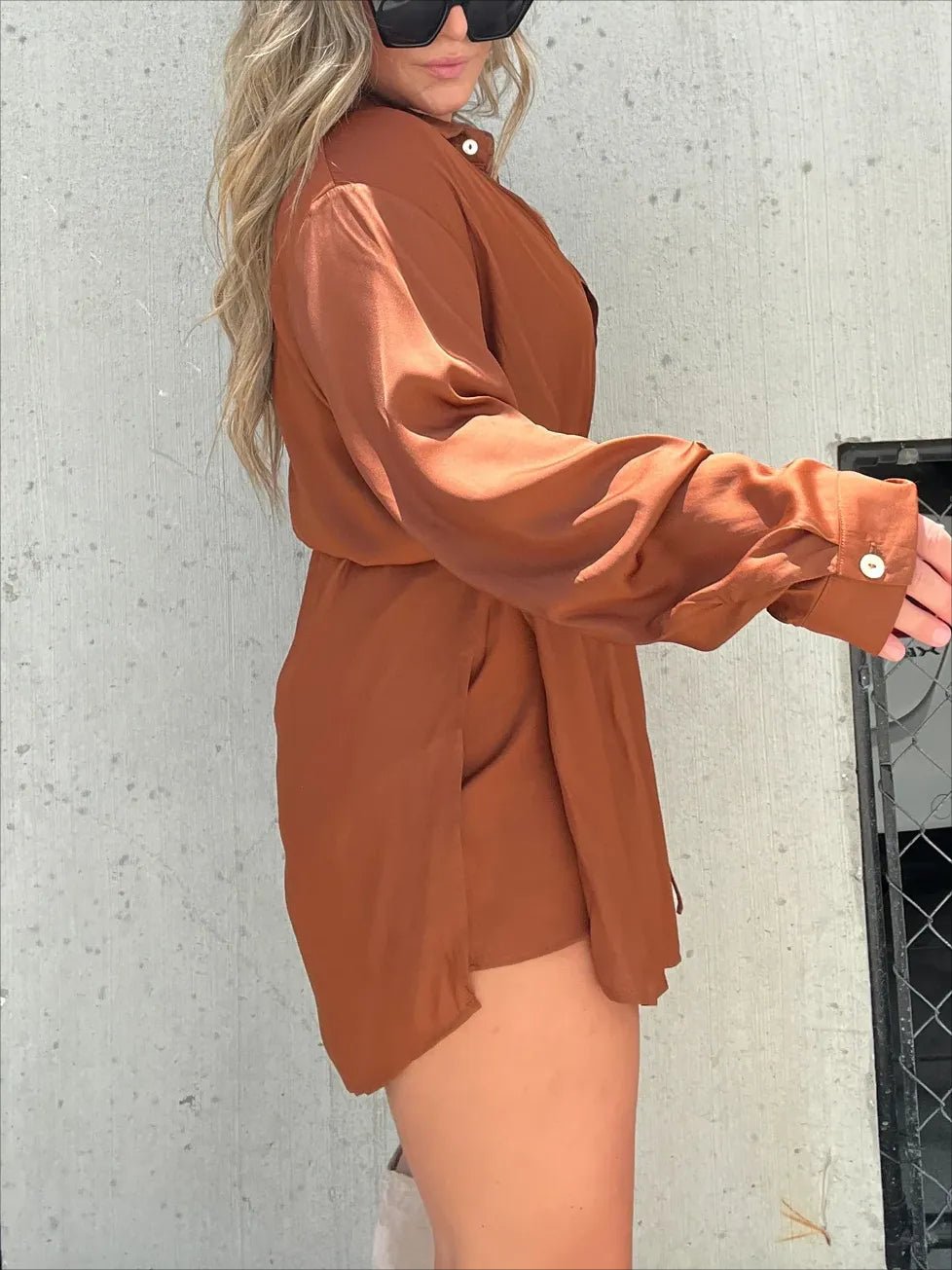 Sofie | Long Sleeve Shirt Suit