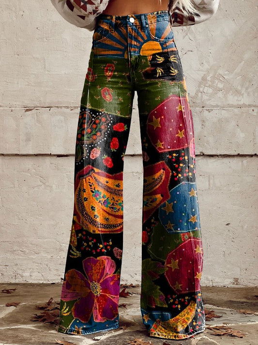 Terenzo | Boho Vintage Broek