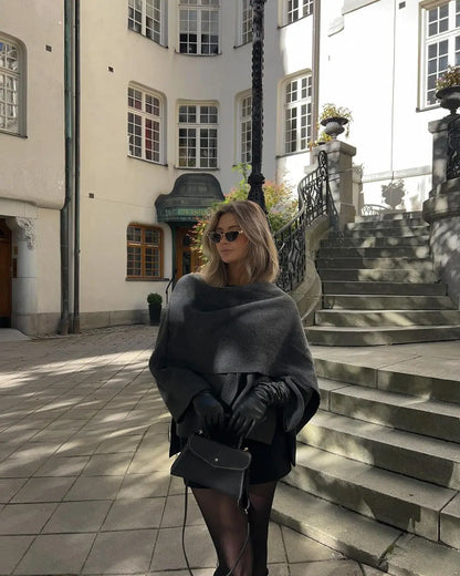 The Jane® | Classy Scarf Coat | 2-in-1