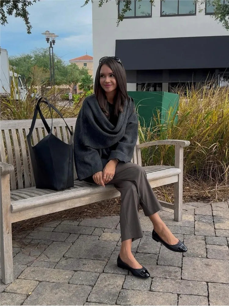 The Jane® | Classy Scarf Coat | 2-in-1