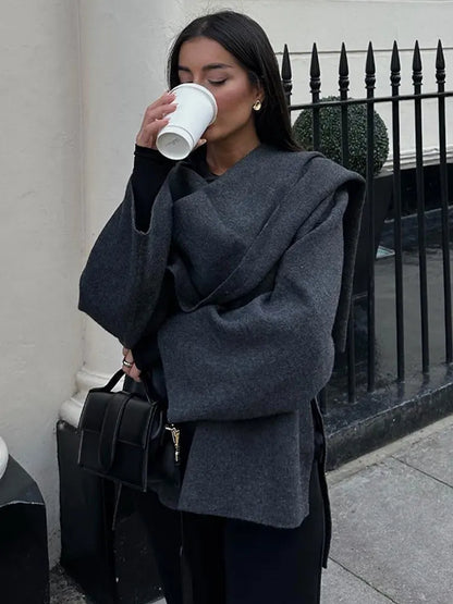 The Jane® | Classy Scarf Coat | 2-in-1
