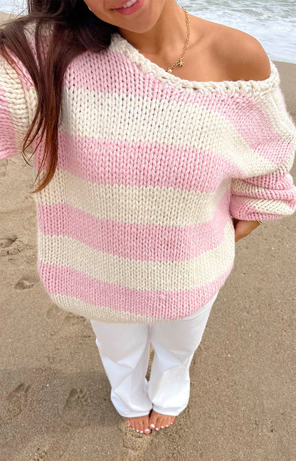 Delvey | Gestreepte Knit Sweater