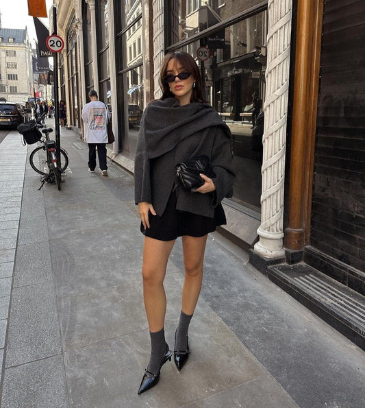 The Jane® | Classy Scarf Coat | 2-in-1