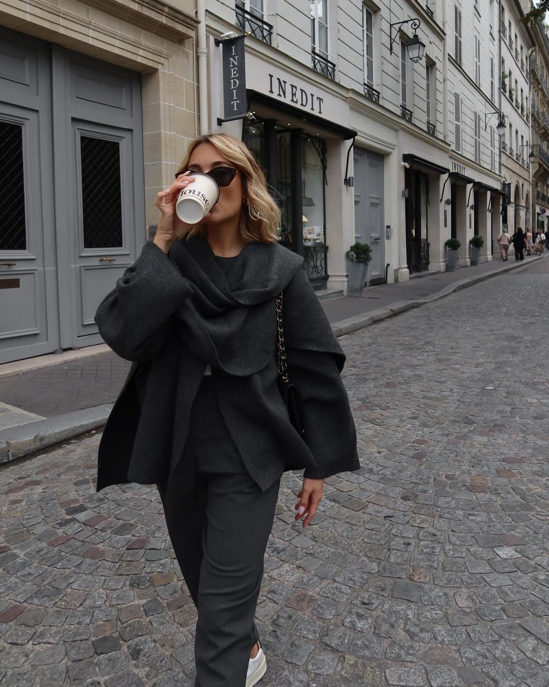 The Jane® | Classy Scarf Coat | 2-in-1
