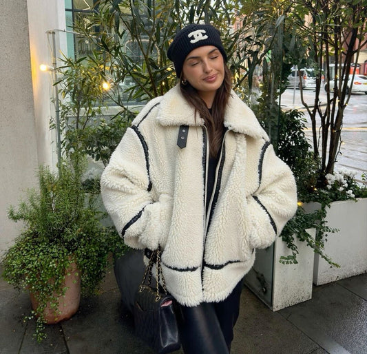 Kathy - Trendy Teddy Coat