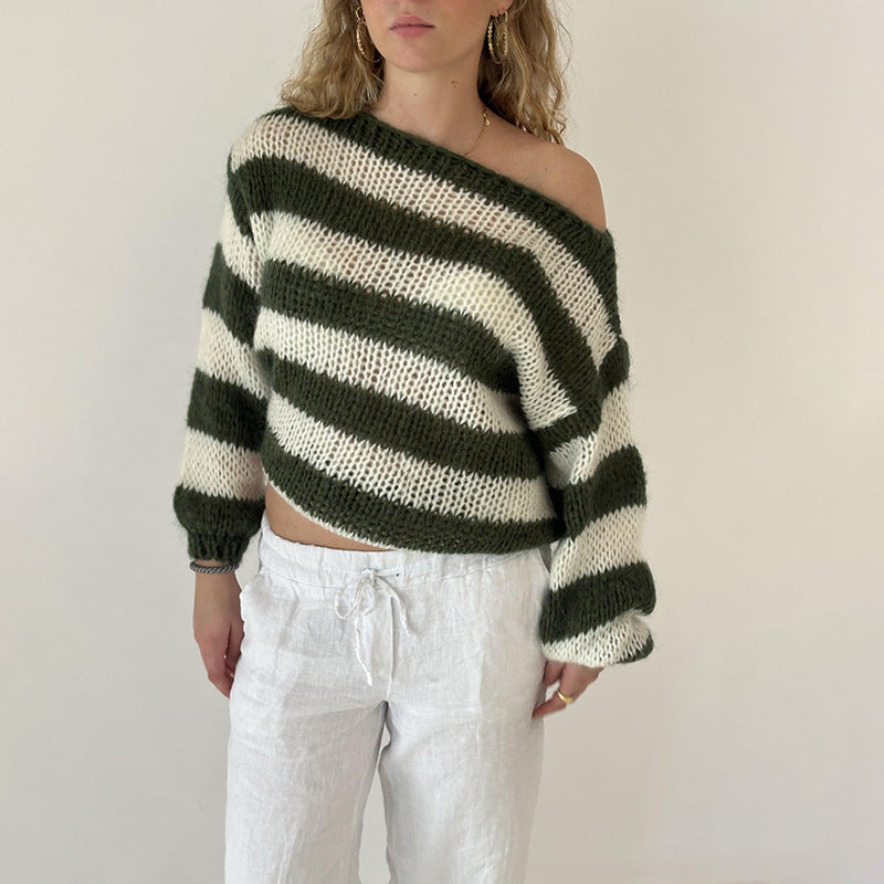 Delvey | Gestreepte Knit Sweater