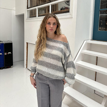 Delvey | Gestreepte Knit Sweater