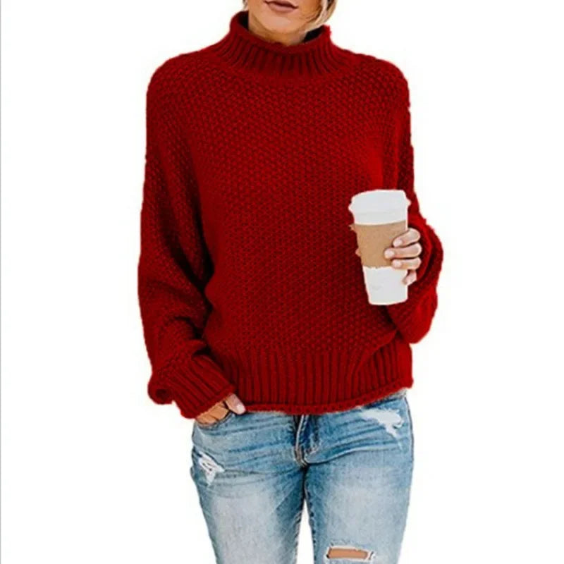 Knitted model warme coltrui
