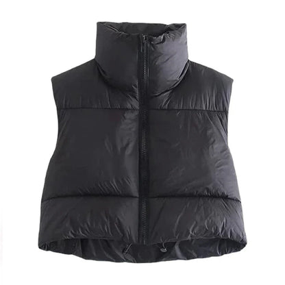 TRPZ Crop-top bodywarmer | Warm en stijlvol
