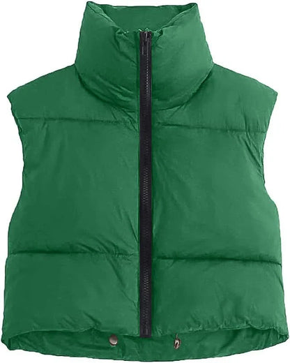 TRPZ Crop-top bodywarmer | Warm en stijlvol