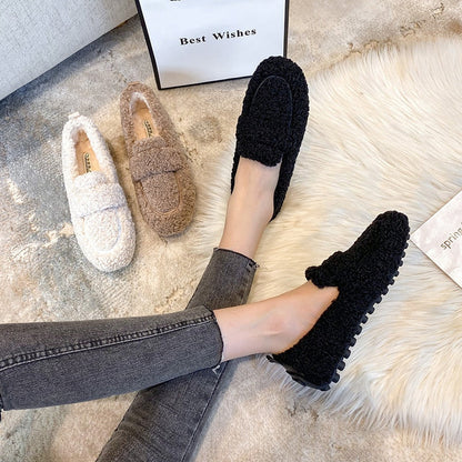 MASEY | Elegante Lammy pantoffels