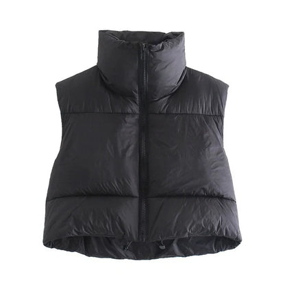 TRPZ Crop-top bodywarmer | Warm en stijlvol