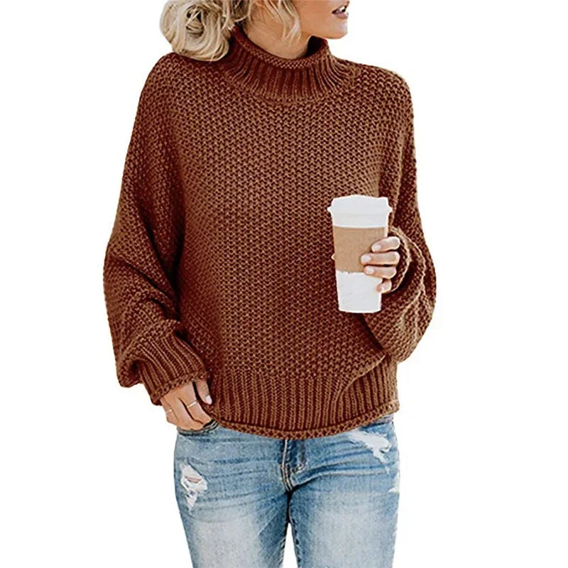 Knitted model warme coltrui