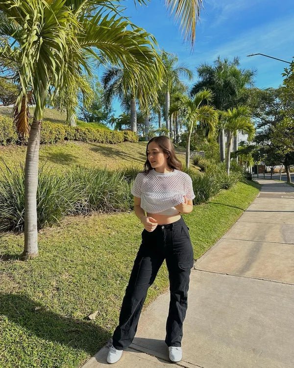 Hanna Straight Fit Cargo broek