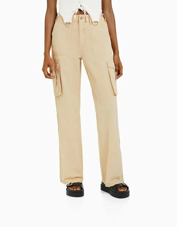 Hanna Straight Fit Cargo broek