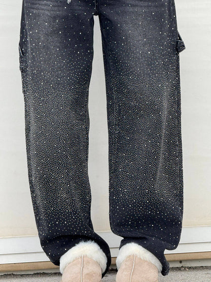 Belle | Glinsterende Damesjeans