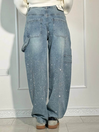 Belle | Glinsterende Damesjeans