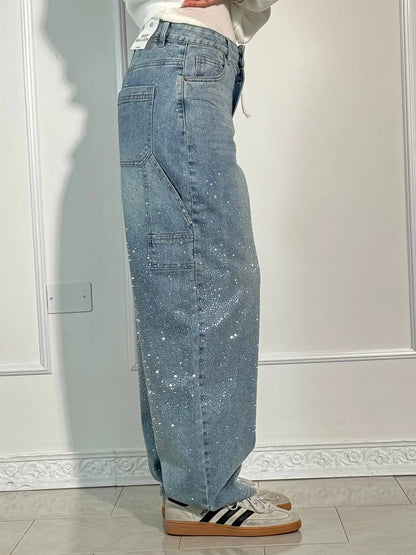 Belle | Glinsterende Damesjeans