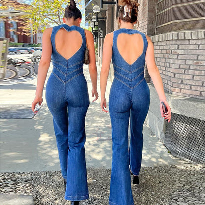 Roxy | Stijlvolle Denim Jumpsuit